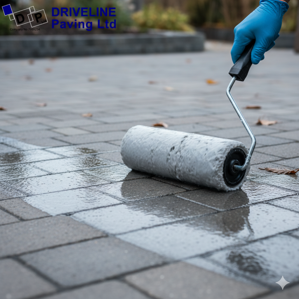 Blog 1 Insert 2 A fresh sealant layer prevents water absorption and frost damage, keeping driveways protected all winter.