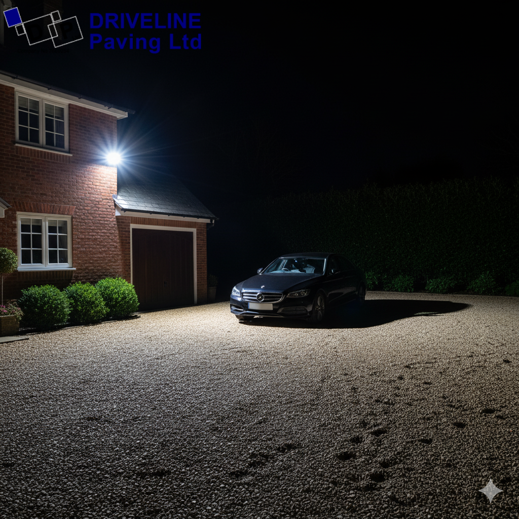 motion activated light on driveway