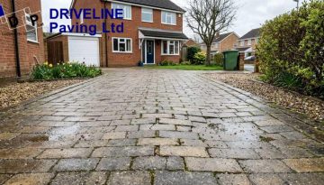 Block Paving Driveway in Spring