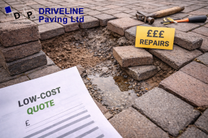 Low-cost quote and poor paving