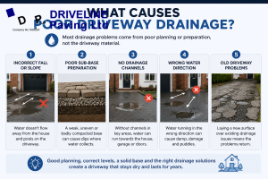 poor drainage causes