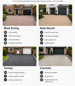 choosing the right driveway surface