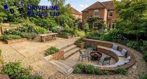 patio design ideas for a woodford garden